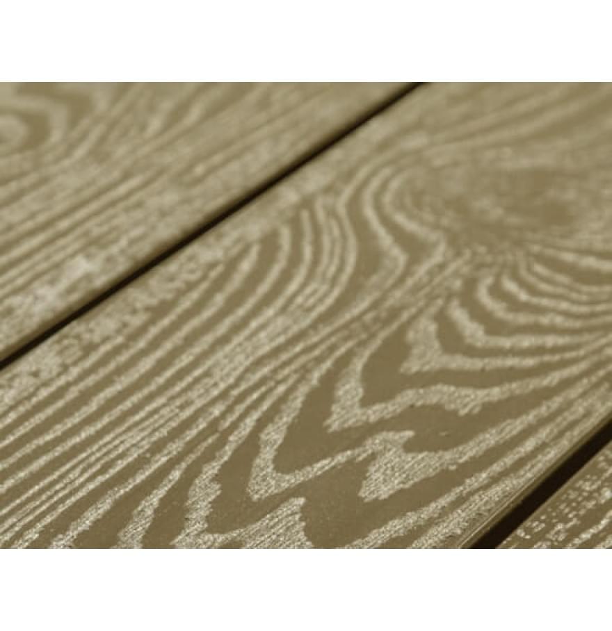 Террасная Доска ДПК SaveWood Standard-Plus Carpinus (T) тик 3 пог.м.