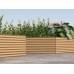 Террасная доска бесшовная для грядок и кашпо SaveWood Ulmus бежевый 3 пог.м.