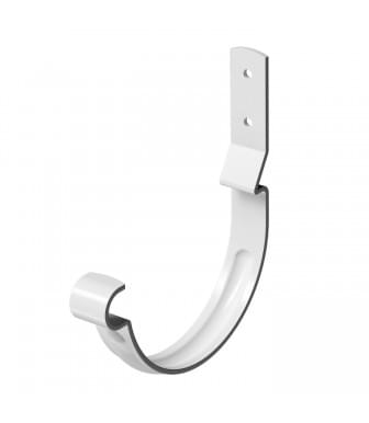 Карнизный крюк короткий (гнутый) Деке Stal Premium Пломбир (RAL 9010)